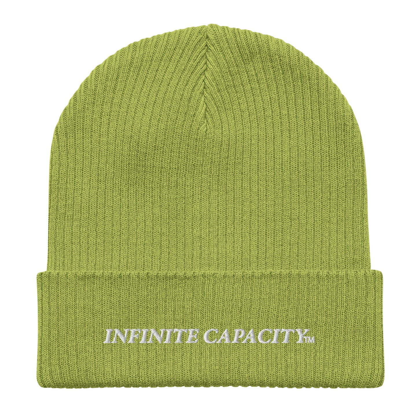 ORIGINAL FONT - Organic Ribbed Beanie